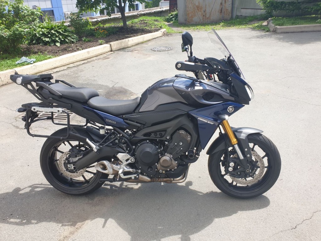 Yamaha MT 09 Burnout