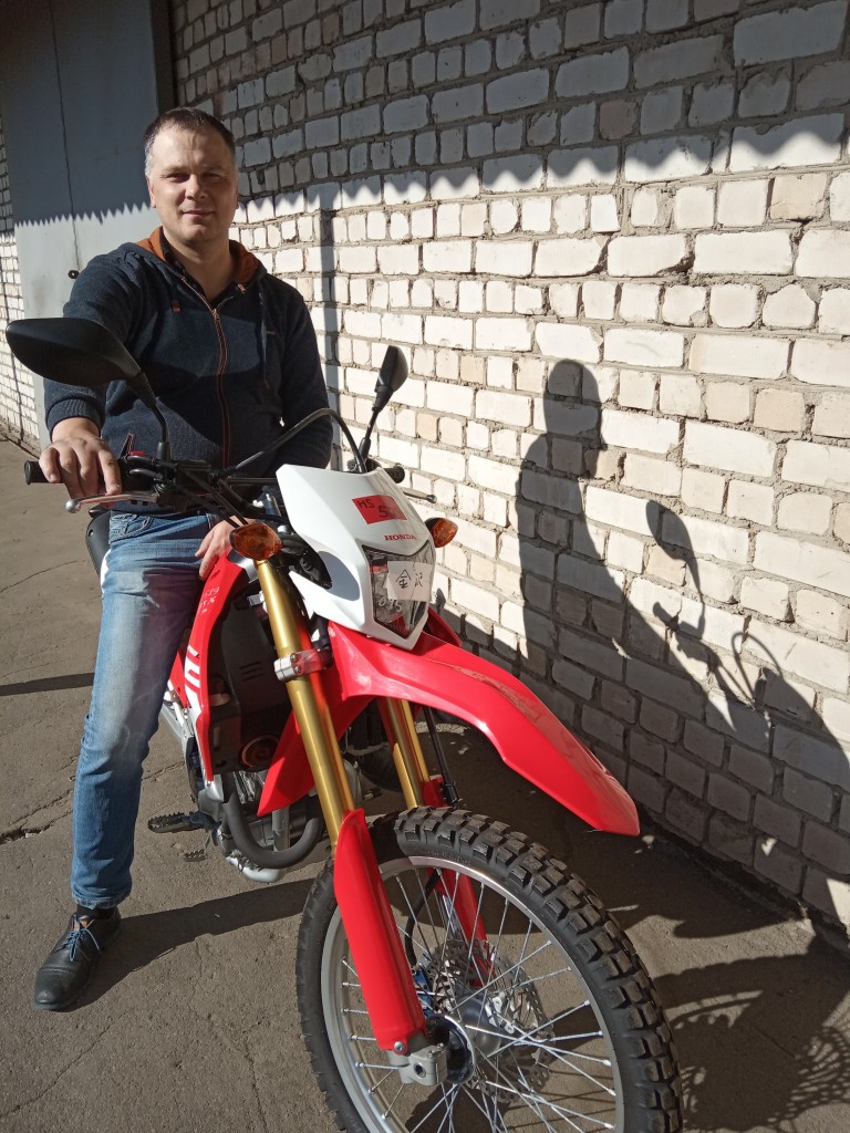 Отзыв: Honda crf250l из Японии