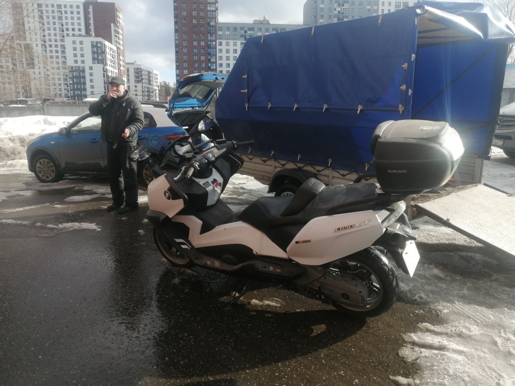 Отзыв: Bmw c650gt