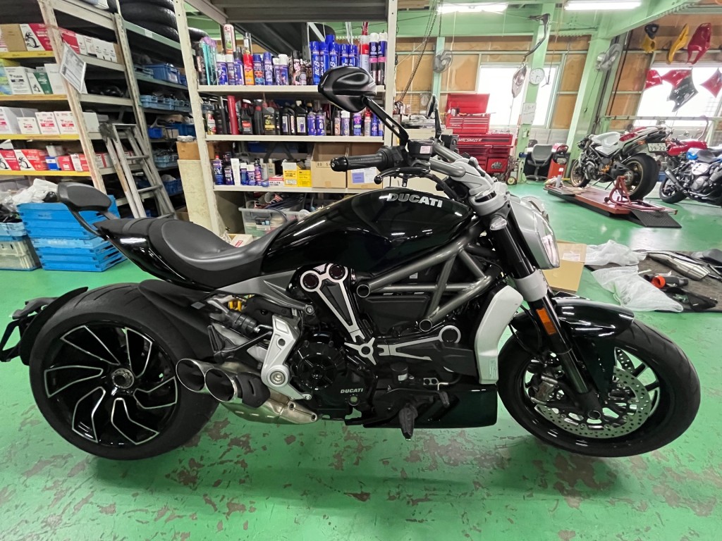 Ducati Diavel 1200 габариты